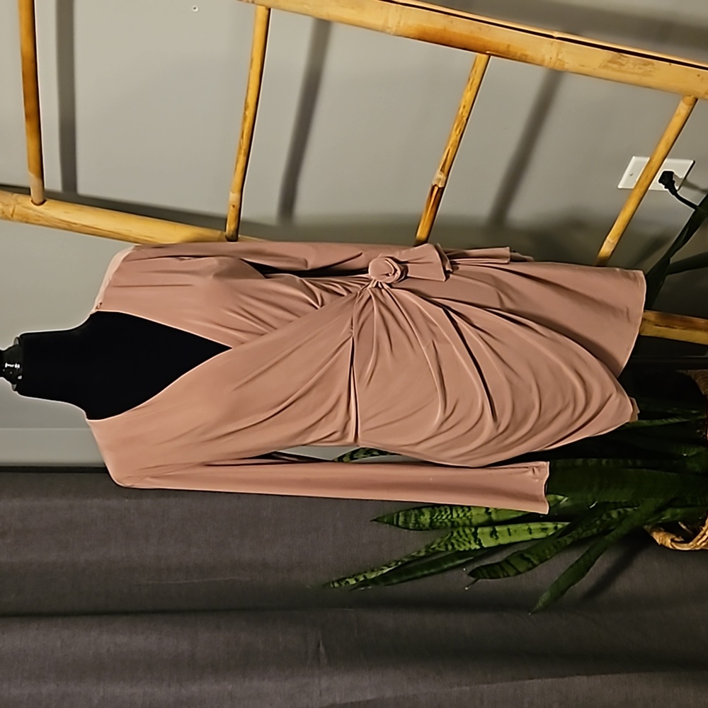 Chelsea Surplice Wrap Dress